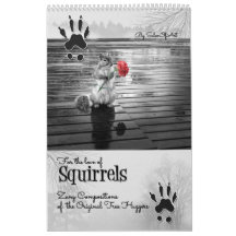 Cute Wildlife Squirrel Lovers 12 maanden