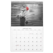 Cute Wildlife Squirrel Lovers 12 maanden Kalender (Jan 2026)