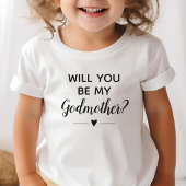 Cute Will you be my Godmoeder Voorstel