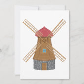 Cute Windmill Kaart (Voorkant)