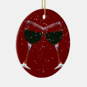 Cute Wine Country Xmas Ornament (Rechts)