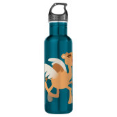 Cute Winged Cartoon Camel Waterfles (Voorkant)