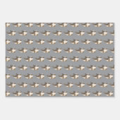 Cute Winter Arctic Whale Inpakpapier Vel (Voorkant 3)