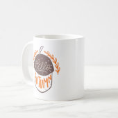 Cute winter - Autumn mug - Acorn mug Koffiemok (Voorkant links)