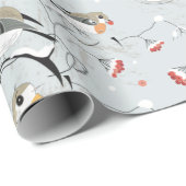 Cute Winter Birds Cadeaupapier (Rol Hoek)