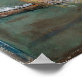 Cute Winter Black Capped Chickadee Art Print (Hoek)