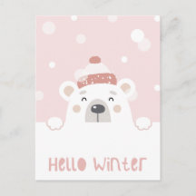 Cute Winter Briefkaart