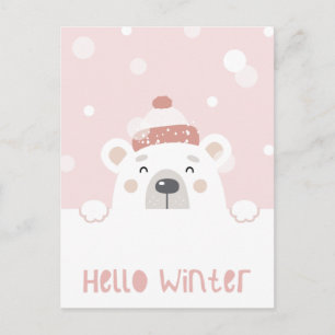 Cute Winter Briefkaart
