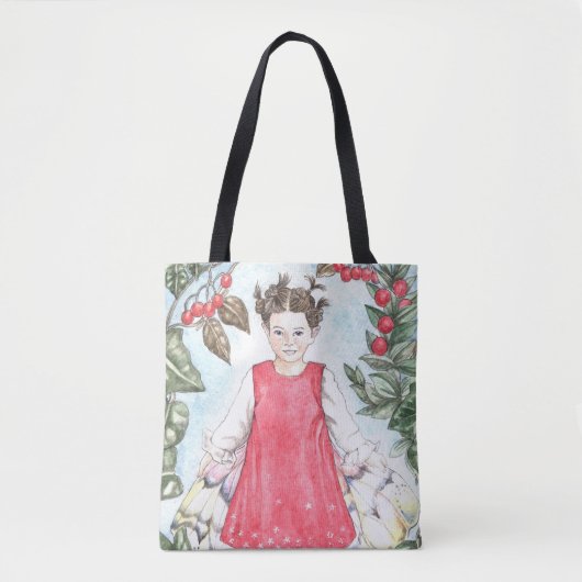 Cute Winter Fairy Tote Bag (Voorkant)