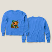 Cute Winter Highland Cow Christmas Art – Cozy Baby (Voorkant /achterkant)