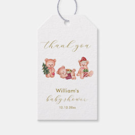 Cute Winter It's Cold Outside Bear Baby Shower  Cadeaulabel