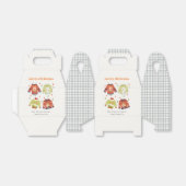 Cute Winter Kerstmis Hearts Leafy Ugly Sweater Bedankdoosjes (Uitgevouwen)