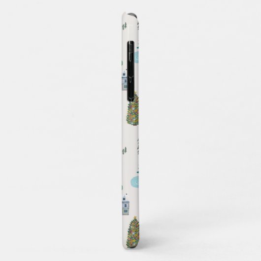 Cute Winter Landscape Houders skateboarders Case-Mate iPhone Case (Achterkant/links)