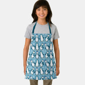 Cute Winter Penguins Design Schort (Insitu)