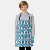 Cute Winter Penguins Design Schort (Gedragen)