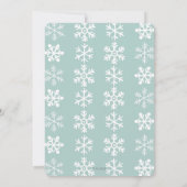 Cute Winter Polar Beer Cub Neutraal Baby shower Kaart (Achterkant)