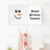 Cute Winter Snowman Face Spandoek (Insitu)