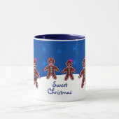 Cute Winter Sweet Gingerbrood Kerstmis Mok (Midden)