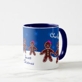 Cute Winter Sweet Gingerbrood Kerstmis Mok (Voorkant rechts)