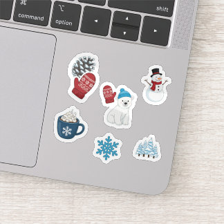Cute Winter Wonderland Sticker Pack 