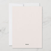 Cute Winter Woodland Christmas Greeting Photo Feestdagenkaart (Achterkant)