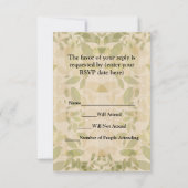 Cute Wise Owl Afstuderen RSVP Kaartje (Achterkant)