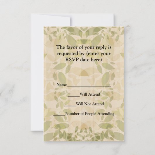 Cute Wise Owl Afstuderen RSVP Kaartje (Achterkant)