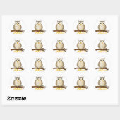  Cute Wise Owl | Sticker (Vel)