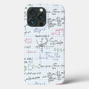 Cute Wiskunde Pattern Case-Mate iPhone Case