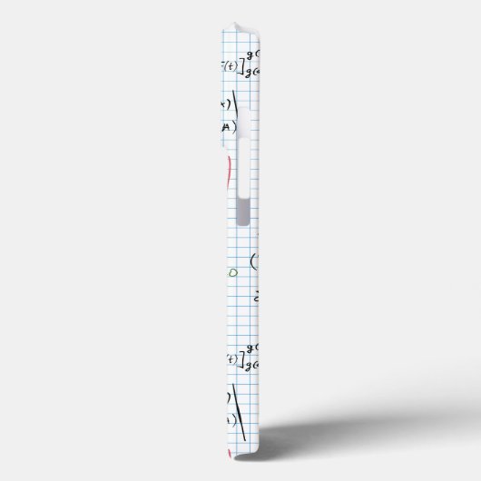 Cute Wiskunde Pattern Case-Mate iPhone Case (Achterkant / Links)