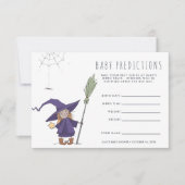 Cute Witch | Baby shower gaming Kaart (Voorkant)