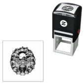 Cute Witch Creating Magical Moments With Toads Zelfinktende Stempel (In situ)