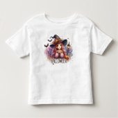 Cute Witch Halloween Kinder Shirts (Voorkant)