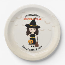 Cute Witch Halloween Party