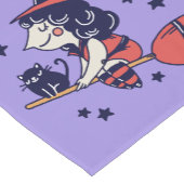 Cute Witch Halloween table runner Korte Tafelloper (Hoek)