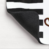 Cute Witch in Paars Pet Halloween Muismat (Hoek)