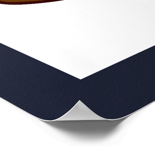 Cute Witch in Paars Pet Halloween Poster (Hoek)