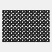 Cute Witch Pet Halloween Pattern Inpakpapier Vel (Voorkant 2)