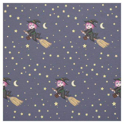 Cute Witch Stof (Swatch)