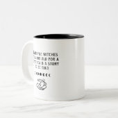 Cute Witch Tea Gathering Coffee Mok Cup (Voorkant links)