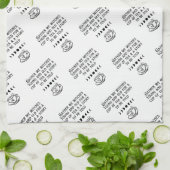 Cute Witch Tea Gathering Kitchen Towel Theedoek (Gevouwen)