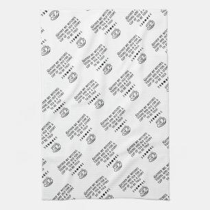 Cute Witch Tea Gathering Kitchen Towel Theedoek