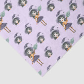 Cute Witch Tissuepapier (Detail)