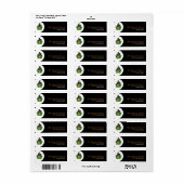 Cute Witch Toad, Halloween Etiket (Full Sheet)