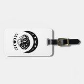 Cute Witchy Opossum Bagagelabel (Voorkant horizontaal)