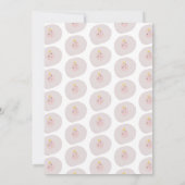 Cute Witte Gebakken Eier Brunch Kaart (Achterkant)