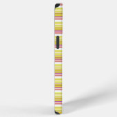 Cute witte gele strepen iPhone hoesje (Rechterkant)