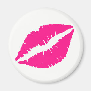 Cute witte roze kussenpatroon stropdas magneet
