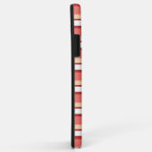 Cute witte roze strepen Case-Mate iPhone case (Achterkant/rechts)