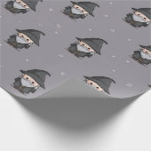 Cute Wizard Inpakpapier (Hoek)